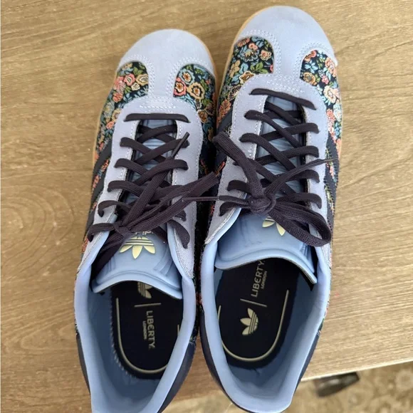 Adidas Gazelle X Liberty London Sneakers (size: 6.5 Big Kids or Women’s 8.5/9) - Picture 5 of 10